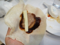 This is how you wrap a peking duck
